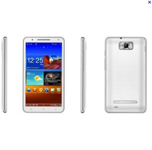 PADPhone 6.0" AMOLED Screen, Android 4.0.9 OS MT6577-1.2GHZ WHite COlor,