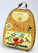 Sesame Street Elmo Flying Friends Yellow Backpack Style Tin Lunch Box