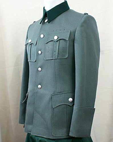 WW2 WWii German Wehrmacht / Waffen SS Officer High Quality Gabardine M36 Uniform,Tunic and Breeches, Customize your Own Elite Costume,Only for US,Canada (All Sizes)