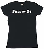IMAGE OF Focus On Me Women's Tee Shirt XL-Brown Babydoll (petite fit)
