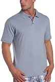 Caribbean Joe Men's Broken In Polo,Atmosphere,Large