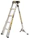 Wing Little Giant Ultra Step 5-to-8-Foot 300-Pound Duty Rating Adjustable Aluminum Stepladder #11580