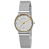 Skagen Women's 355SGSCA Steel Silver Arabic Numeral Dial Watch