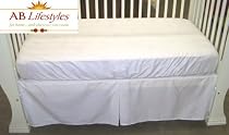 CribSkirt Tailored Dust Ruffle White 14 inches long
From AB Lifestyles
