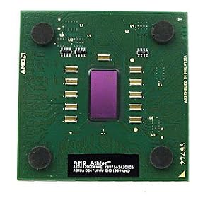 AMD ATHLON XP 3200 CPU BARTON CORE SOCKET A 462 PIN 2.200 GHz 400 FSB 512KB