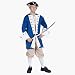 Colonial Captain (Blue;One Size)