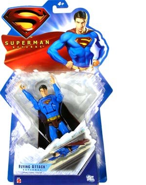  SUPERMAN RETURNS FLYING ATTACK SUPERMAN Figure