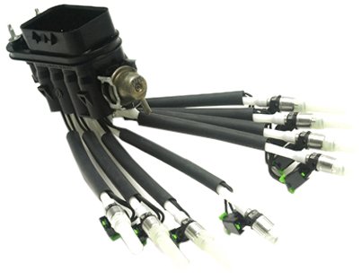 Delphi FJ10566 Fuel Injector SCPI to MFI Conversion Assembly Delphi FJ10566 Fuel Injector SCPI to MFI Conversion Assembly