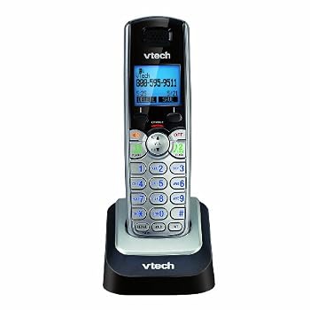 Set A Shopping Price Drop Alert For VTech DS6101 DECT 6.0, Cordless Phone Accessory Handset, Silver/Black, 1 Accessory Handset