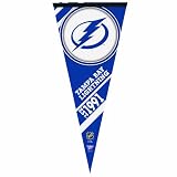 NHL Tampa Bay Lightning 17-by-40 Inch Premium Quality Pennant