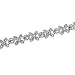 Oliver Weber 8258 Rhodium Plated Metal Swarovski Crystal Ladies Bracelet