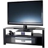 Alphason Ambri ABRD1100-BLK Corner Plasma & LCD TV Cabinet