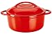 Kitchen & Housewares : Color Cast 26256 2-in-1 2.6-Quart Round Roaster/Casserole with a Special Self Basting Lid, Creamy In