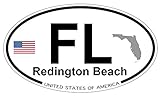 Redington Beach, Florida Oval Sticker