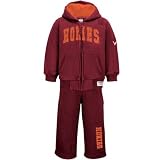 Virginia Tech Hokies Toddler Maroon Rush Full Zip Hoody & Sweatpants Set