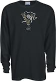 Pittsburgh Penguins Faded Logo Long Sleeve Waffle Shirt