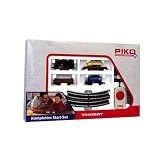 41tm3GM5tAL. SL160  Piko 57111   H0 Start Set Güterzug mit Dampflok