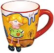 ZooBuds Dancing Feet 8 Ounce Cup with Hand Painted Girl Design