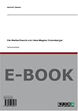 Die Medientheorie von Hans Magnus Enzensberger