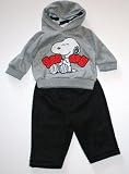 Peanuts Snoopy Baby/Infant Hoodie Set - Size: 3-6 Months, Grey