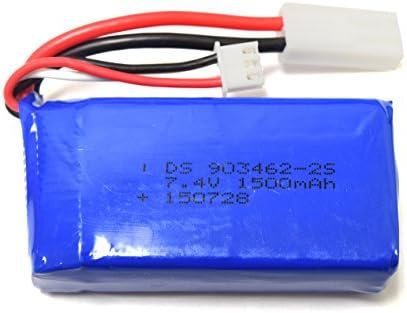 7.4V 1500mAh Rechargeable Battery for TurboTech S600 2.4 GHz 4 Channel RC Racing Boat
