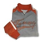 University of Texas Longhorns - Distressed Tail Print Sweatshirt - full zip