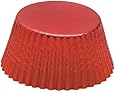Fox Run Red Foil Mini Bake Cups, 48 Cups