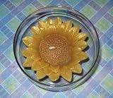 100% Beeswax Floating Candles - Set of 4 Sunflowers