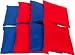 Trademark Innovations Corn Hole and Toss Official Size Bean Bags (Pack of 8)