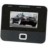  : Smartparts SP6CR Digital Picture Frame and Clock Radio (Piano Black)