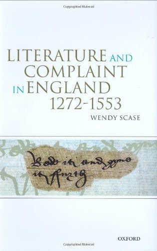 Literature and Complaint in England 1272-1553