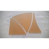 Winding Ways Acrylic Quilting Template 10" Block - 3 Piece Set