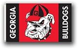 University of Georgia Bulldogs UGA Large House Flag