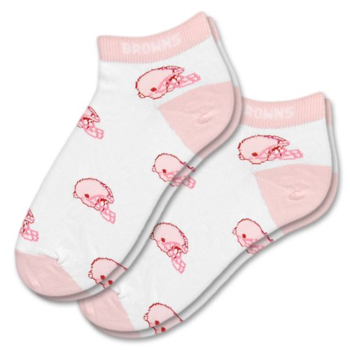 Cleveland Browns Women's Pink Socks (2-pack)