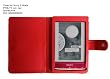 Tasche f�r Sony PRS-T1 von Spartechnik - bestes Case H�lle Etui Tasche f�r Sony E-Book Reader Elektronisches Buch PRS T1- rot karminrot