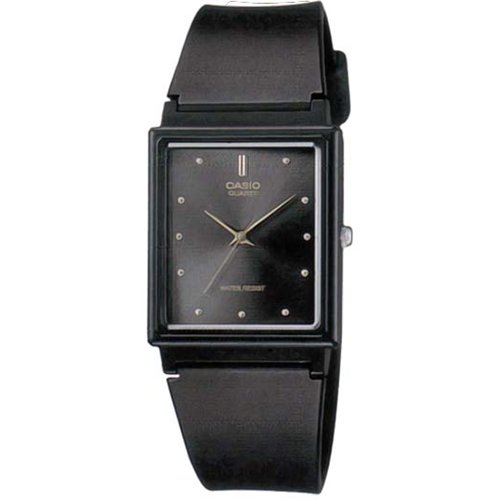 Casio Mens MQ38-1A Black Black Dial
