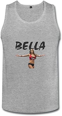 JUJ WWE Nikki Bella Men's Tank Tops HeatherGray X-Large