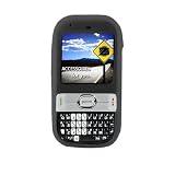 yooZoo Crystal Hard Plastic Snap On Solid Case for Palm Centro 690 Smartphone - Midnight Black