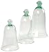Esschert Design USA AGG08 Small Glass Cloche, Set of 3