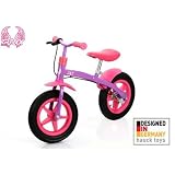 E-Z Rider 12 Learning Bike With Hand Brake in Wings Purple