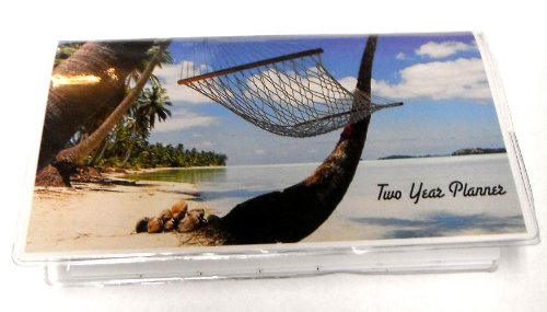 Beach 2 Year (2016-17) Calendar Planner with Notepad