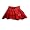 Wild Mango - Girls Dip Dyed Knit Skirt, Red (Size 6X)