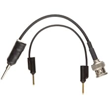 Orion Karl Fisher Adapter, BNC Meter Input, Double Pin Tip Electrode Connector