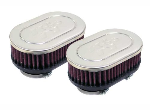 K&N RC-2362 Universal Chrome Filter