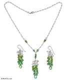Jewelry set, 'Rainforest' 15.8 L