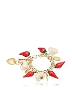 ZZ_Dolce & Gabbana Pulsera (Dorado / Rojo)