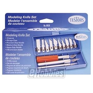 Testors Modeling Knife Set