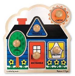 MELISSA & DOUG FIRST SHAPES JUMBO PUZZLE