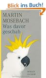 Was davor geschah: Roman