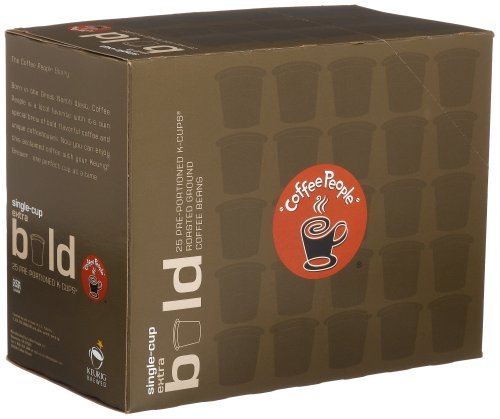 Coffee People K-Cup Extra Bold French Roast, 25-Count Boxes (Pack of 2)